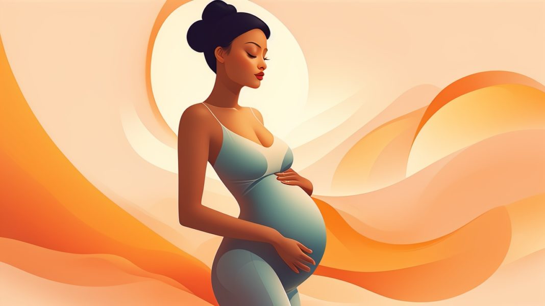 An image illustrating This article explores the common causes of heartburn during pregnancy. It will delve into the physiological changes that contribute to acid reflux and offer practical tips for managing and relieving heartburn symptoms, ensuring a more comfortable pregnancy.