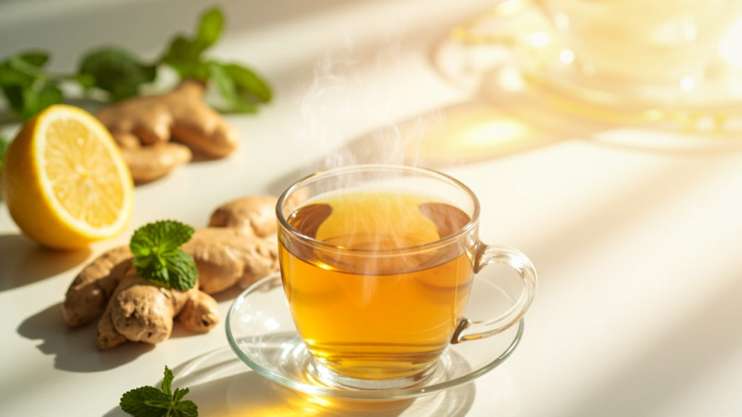 An image illustrating Suffering from a stomach ache? This article explores effective and simple home remedies to quickly relieve your discomfort. Learn about teas, foods, and techniques that can soothe your stomach and help you feel better fast, without needing medication.